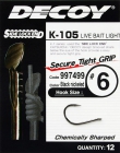Крючок Decoy K-105 Live bait light