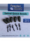 Feedersport Swivel Quick Beads